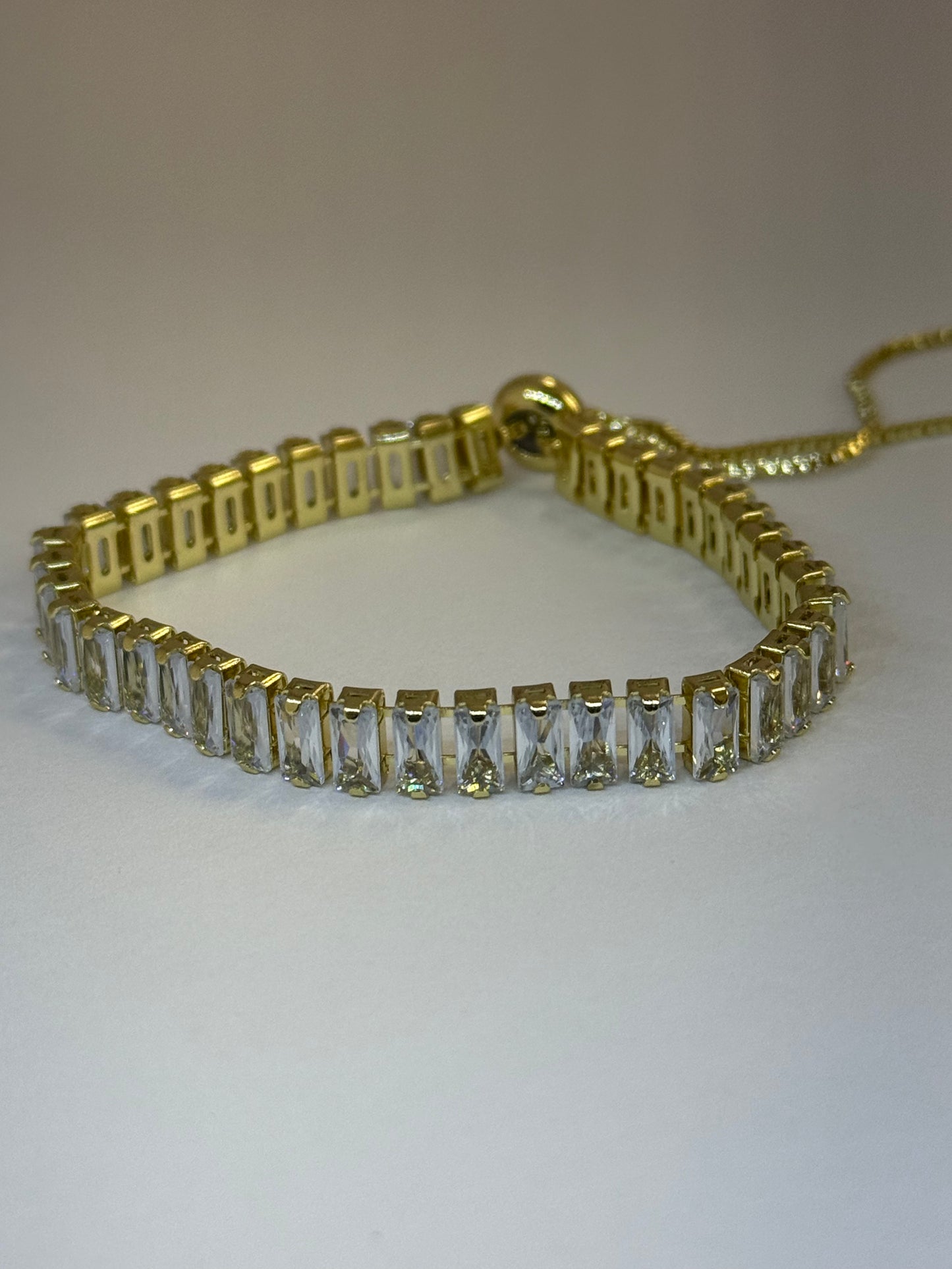 Baguette Swarovski® Crystal Tennis Bracelet