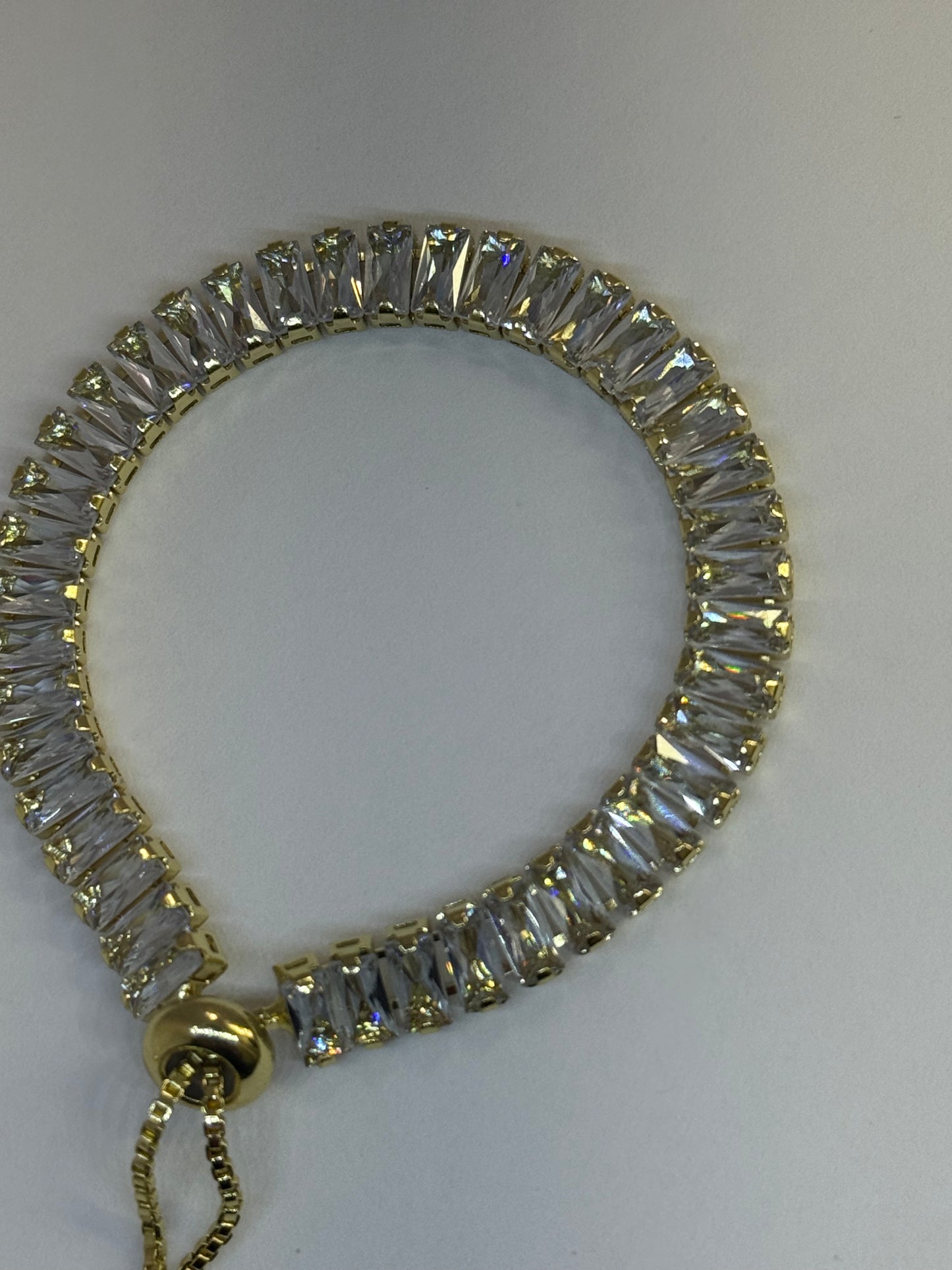 Baguette Swarovski® Crystal Tennis Bracelet